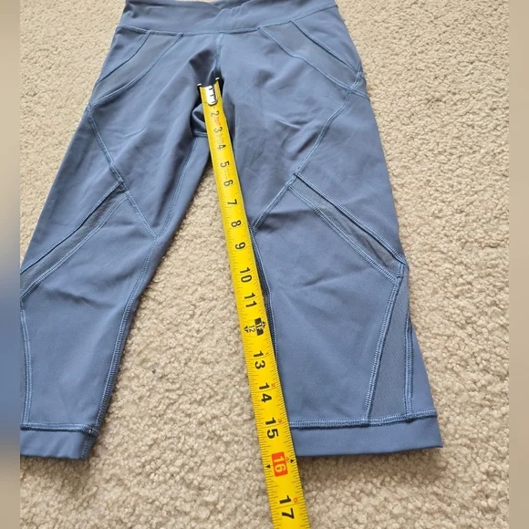 Lululemon Cool To Street CropBlue Denim / Banana Leaf Blush Quartz Size 2 - Picture 9 of 16